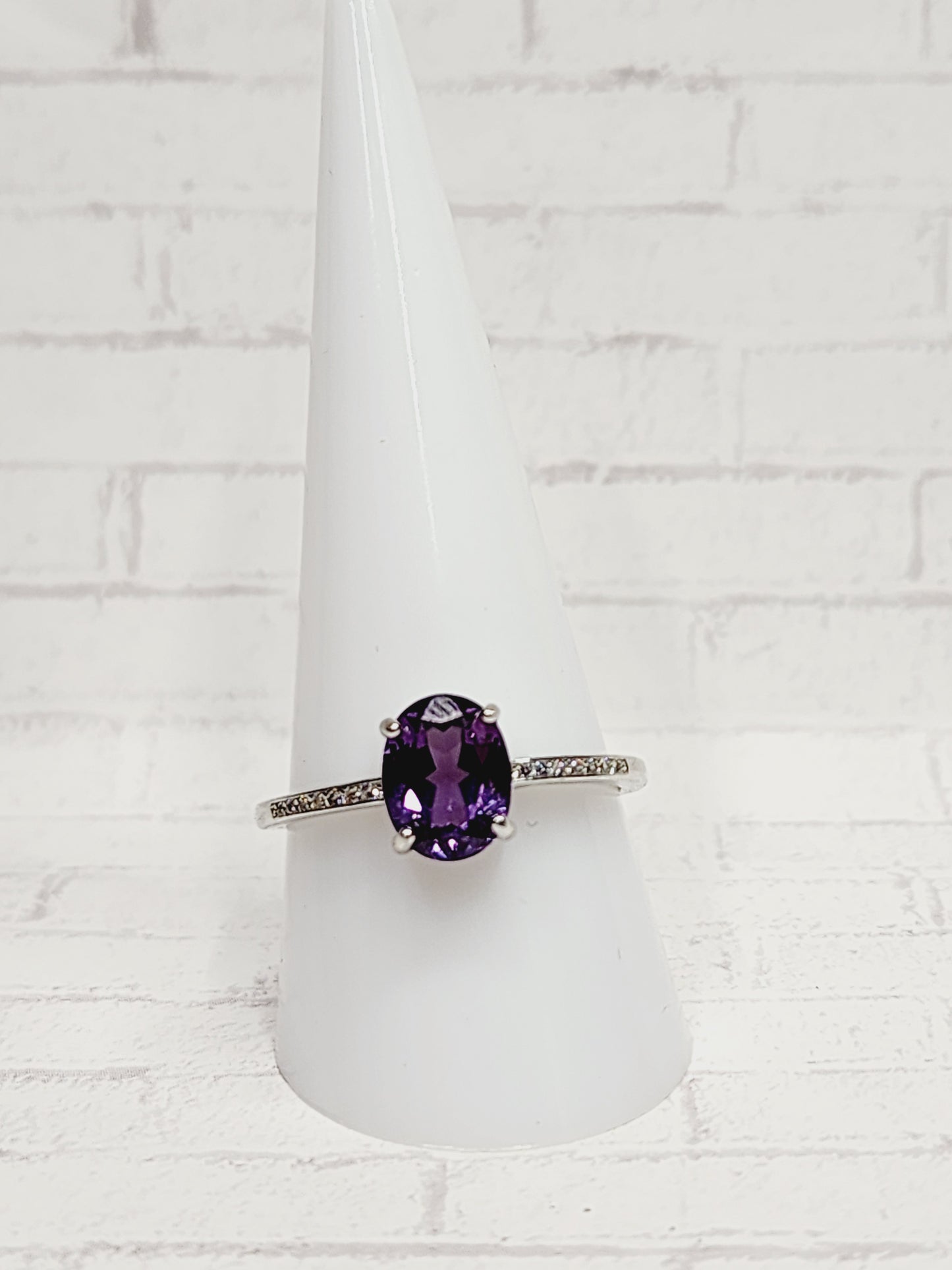 Size 10 Sterling Silver - 105 Purple