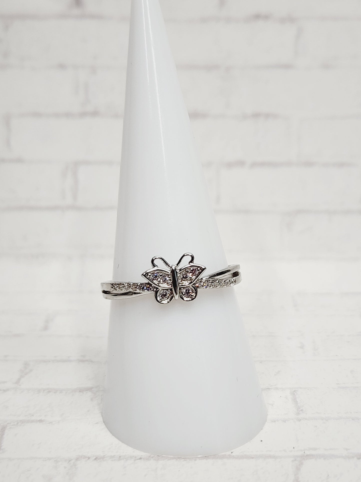 Size 8 Sterling Silver - 847 Butterfly