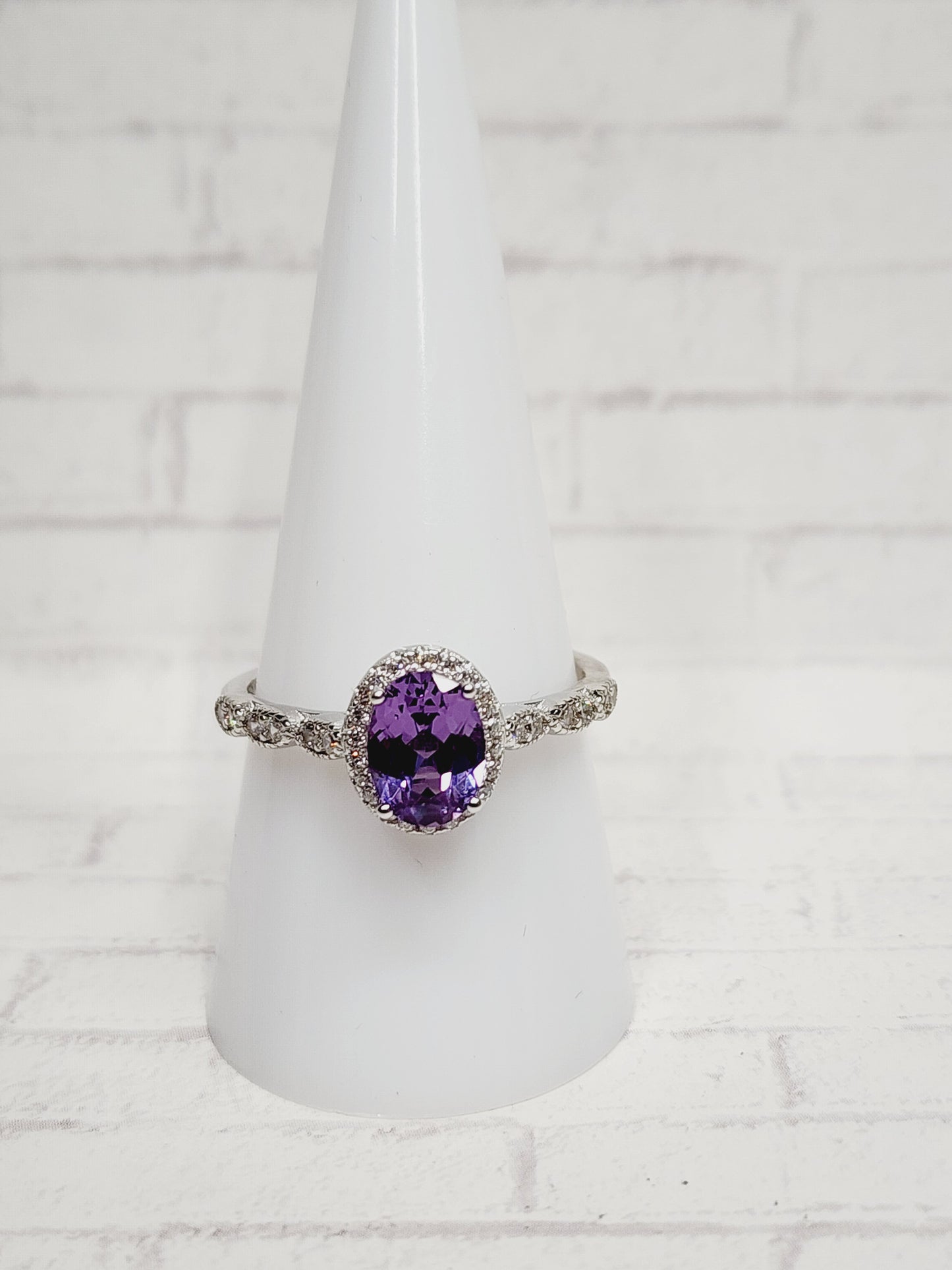 Size 9 Sterling Silver - 944 Purple