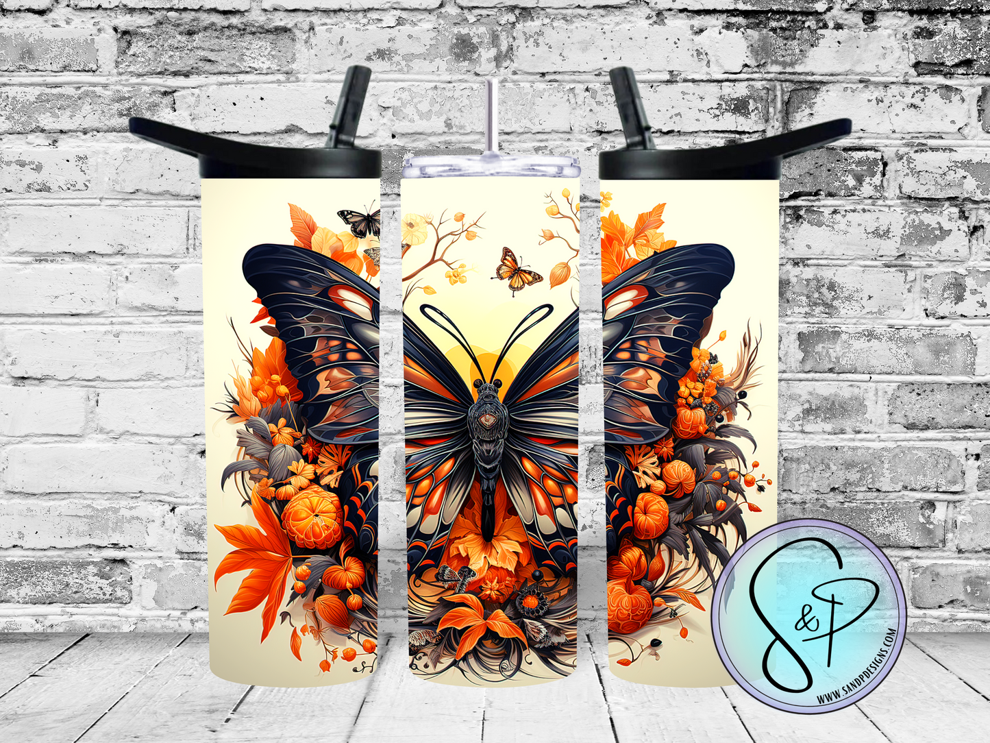 Fall Butterfly - 20 oz.