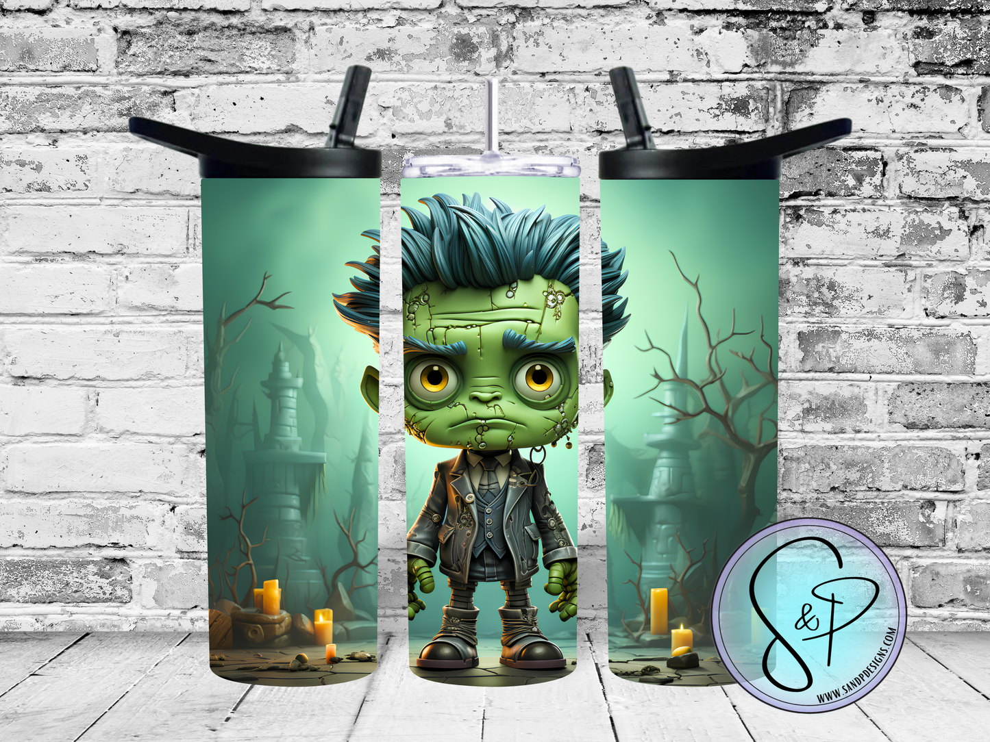 Cartoon Frankenstein - 20 oz