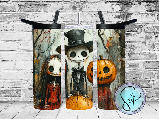 Trendy People Give Me the Creeps Whimsical Halloween Kids - 20 oz