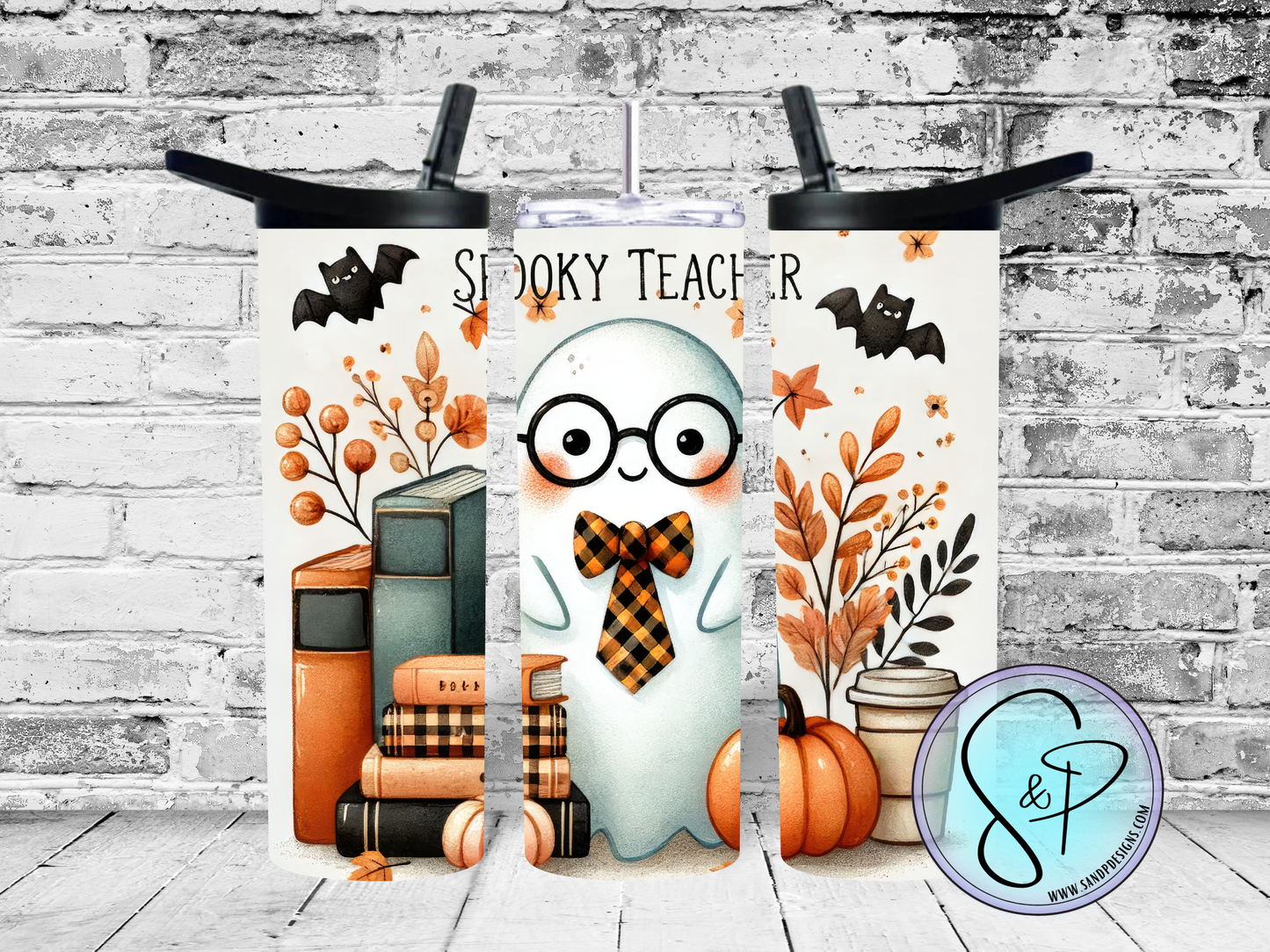 Spooky Teacher ghost - 20 oz