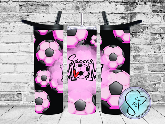 Soccer Mom Pink - 20 oz