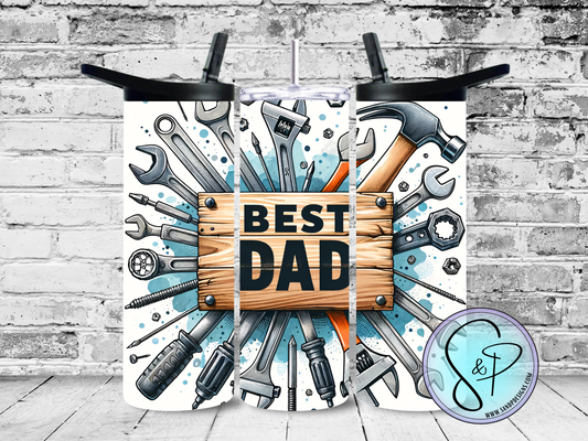 Best Dad w/ tools  - 20 oz