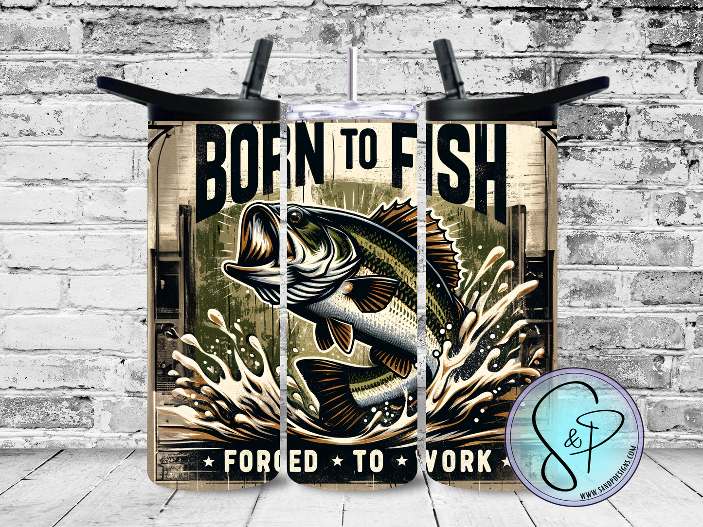 Born to Fish - 20 oz